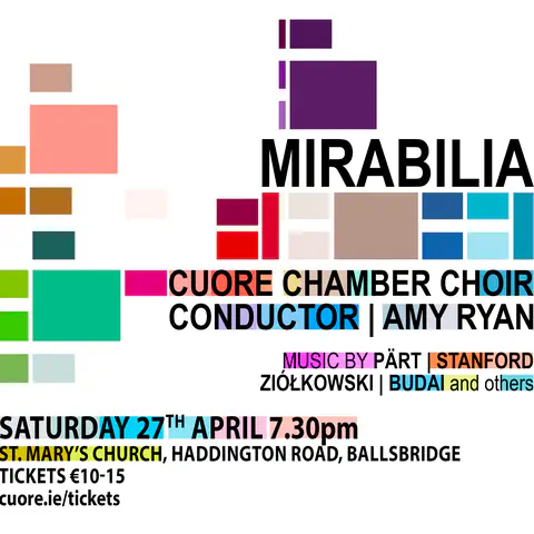 poster image for Mirabilia: Spring Concert 2024